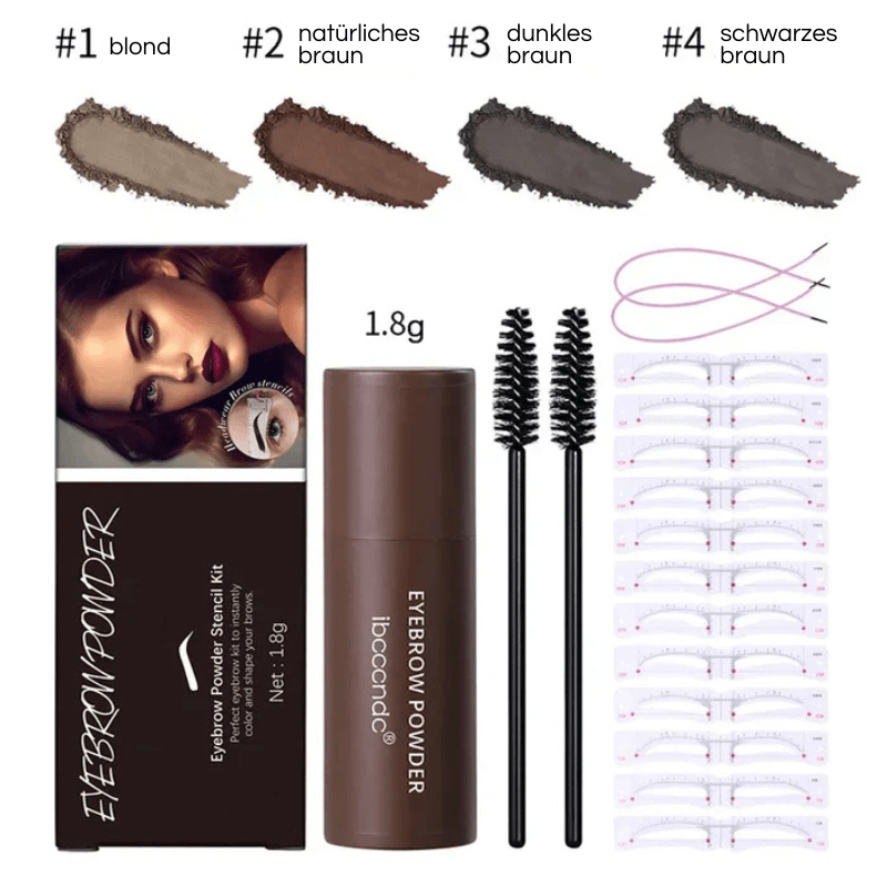 Nivoloo BrowMaster Kit - für makellose Augenbrauen