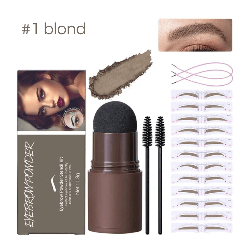 Nivoloo BrowMaster Kit - für makellose Augenbrauen