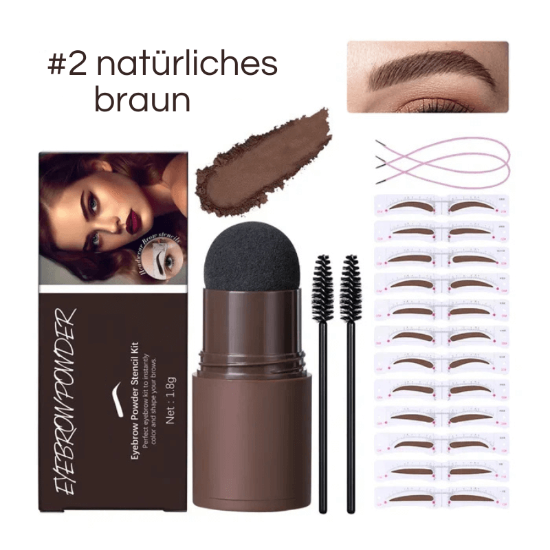 Nivoloo BrowMaster Kit - für makellose Augenbrauen