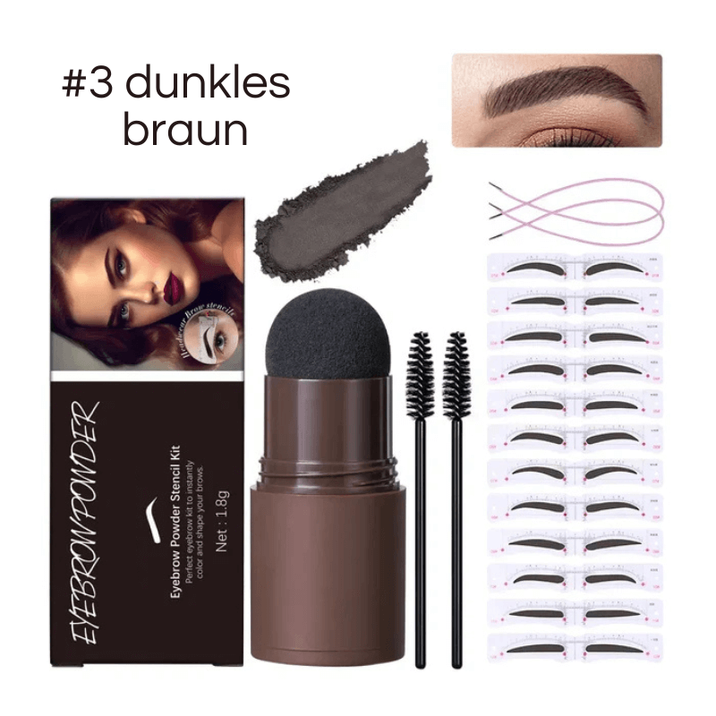 Nivoloo BrowMaster Kit - für makellose Augenbrauen