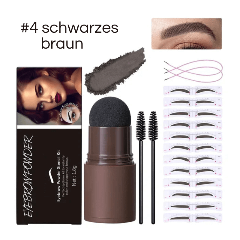 Nivoloo BrowMaster Kit - für makellose Augenbrauen
